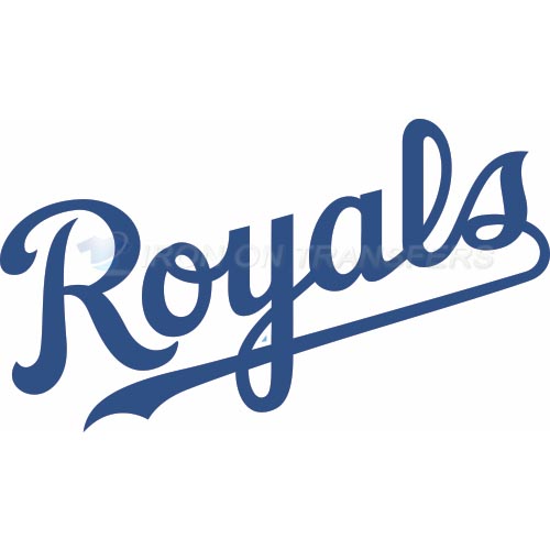 Kansas City Royals Iron-on Stickers (Heat Transfers)NO.1627